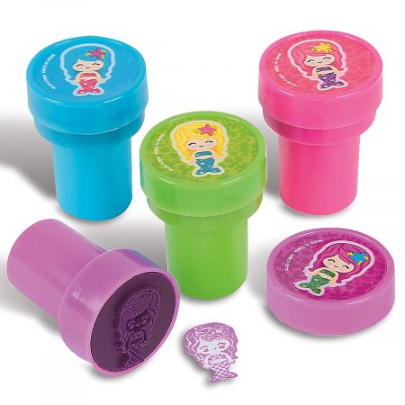 Mermaid Self-Inking Stampers
