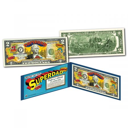 Super Dad 2 Dollar Bill