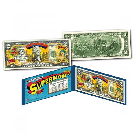 Super Mom 2 Dollar Bill