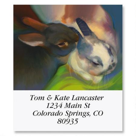 Snuggle Bunnies Select Address Labels
