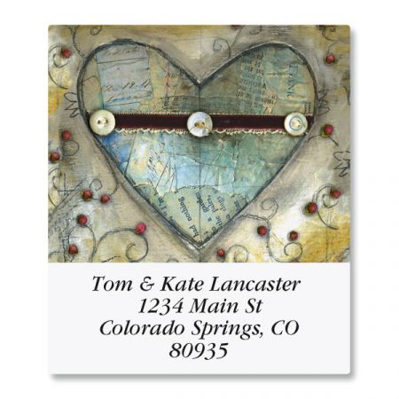 Heart Select Address Labels