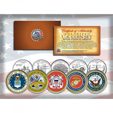 US Military Coin Set