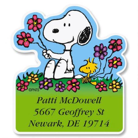 PEANUTS® Year Round Diecut Address Labels (12 Designs)