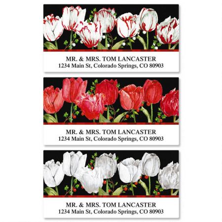 Tulip Time Deluxe Address Labels (3 Designs)