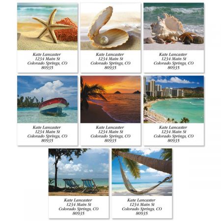 Tropical Harmony Select Address Labels (8 Designs)