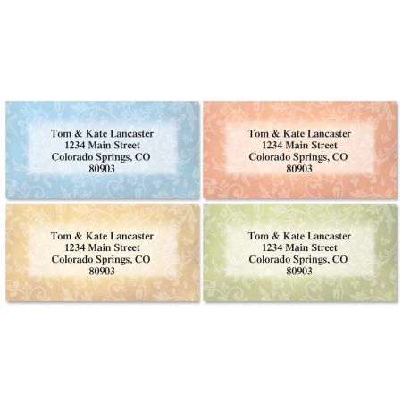 Fresco Border Address Labels (4 designs)