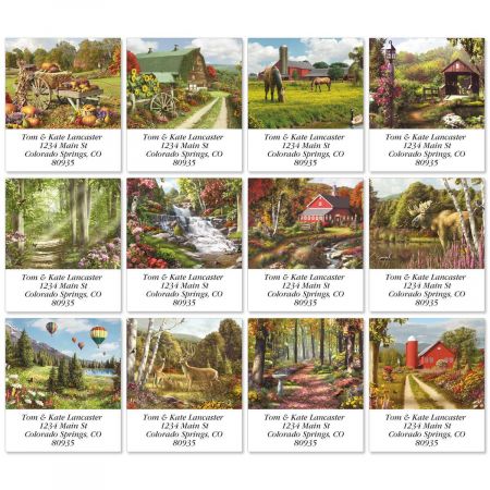 Country Walks Select Address Labels (12 designs)