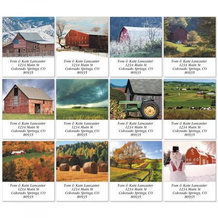 Farmscapes Select Address Labels (12 designs)