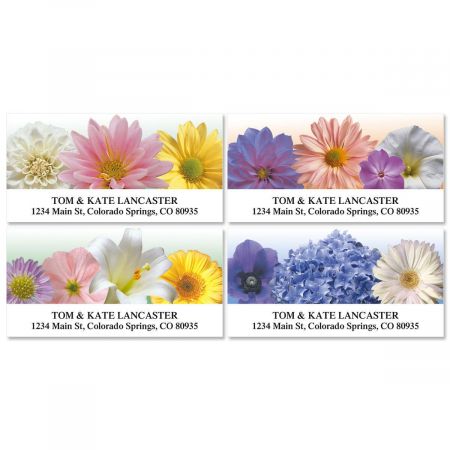 Floral Naturals Deluxe Address Labels (4 Designs)