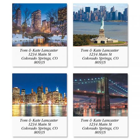 New York Select Address Labels (4 Designs)