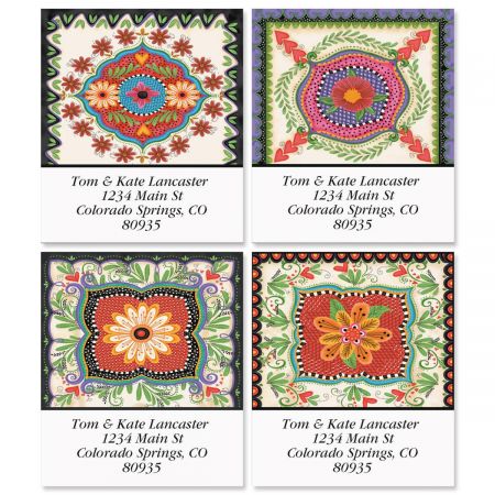 Spanish Flair Select Address Labels (4 Designs)