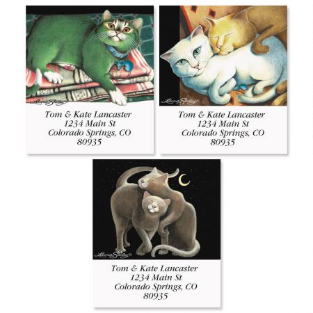 Comfort of Cats Select Address Labels (3 Designs)