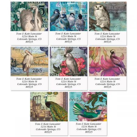 Birds of Finchley Select Address Labels (8 Designs)