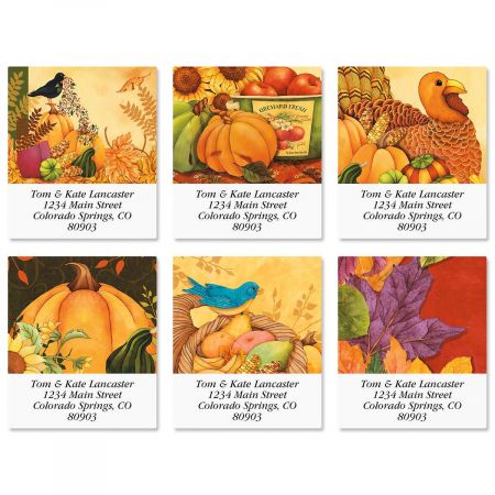Welcome Harvest Select Address Labels (6 Designs)