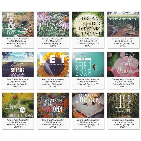 Photo Inspiration Select Address Labels (12 Designs)