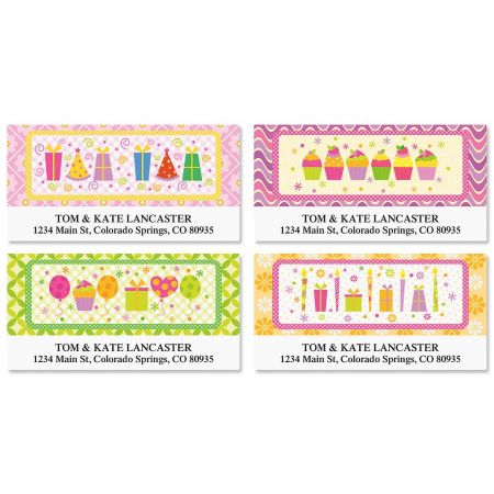 Delightful Day Deluxe Address Labels (4 Designs)