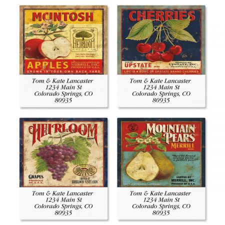 Market Fresh Select Address Labels (4 Designs)