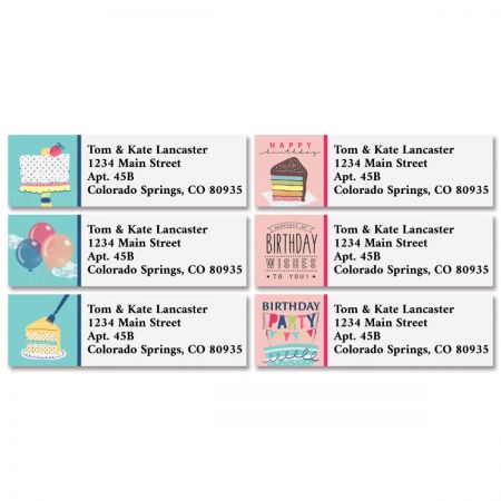 Birthday Party Classic Address Labels | Current Catalog