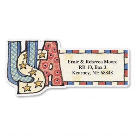 Everything Happy Diecut Address Labels (12 Designs)