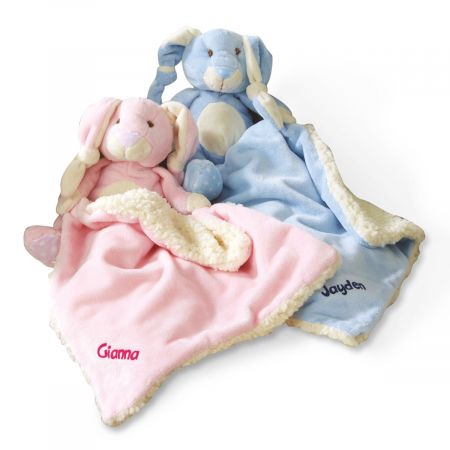 soft bunny blanket