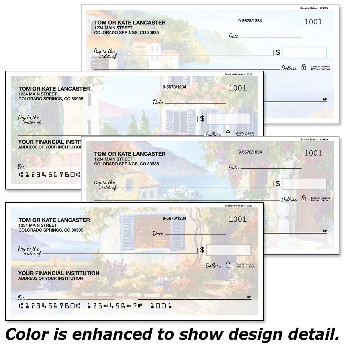 Seaside Retreat Checks Current Catalog