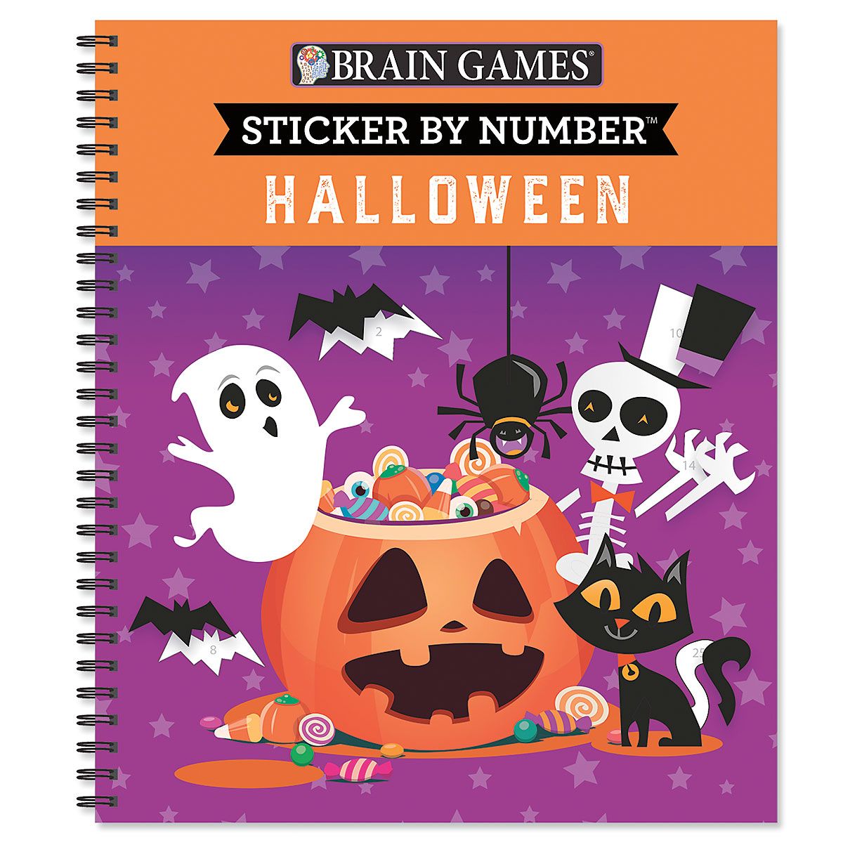 Halloween Sticker by Number Brain Games® | Current Catalog