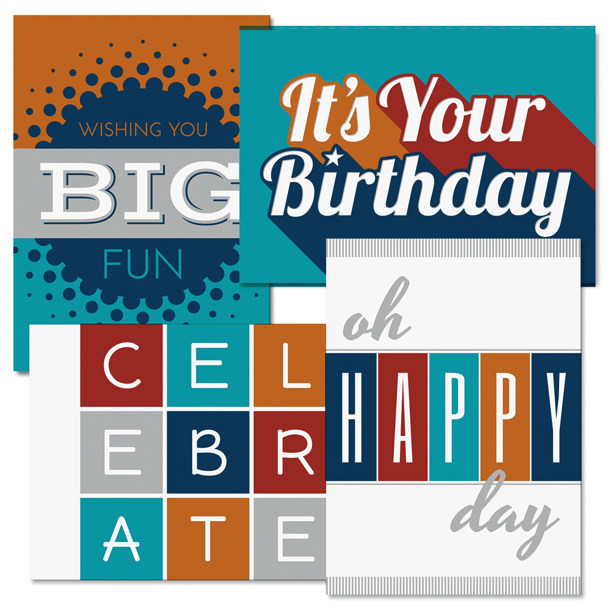 Modern Masculine Birthday Cards Current Catalog