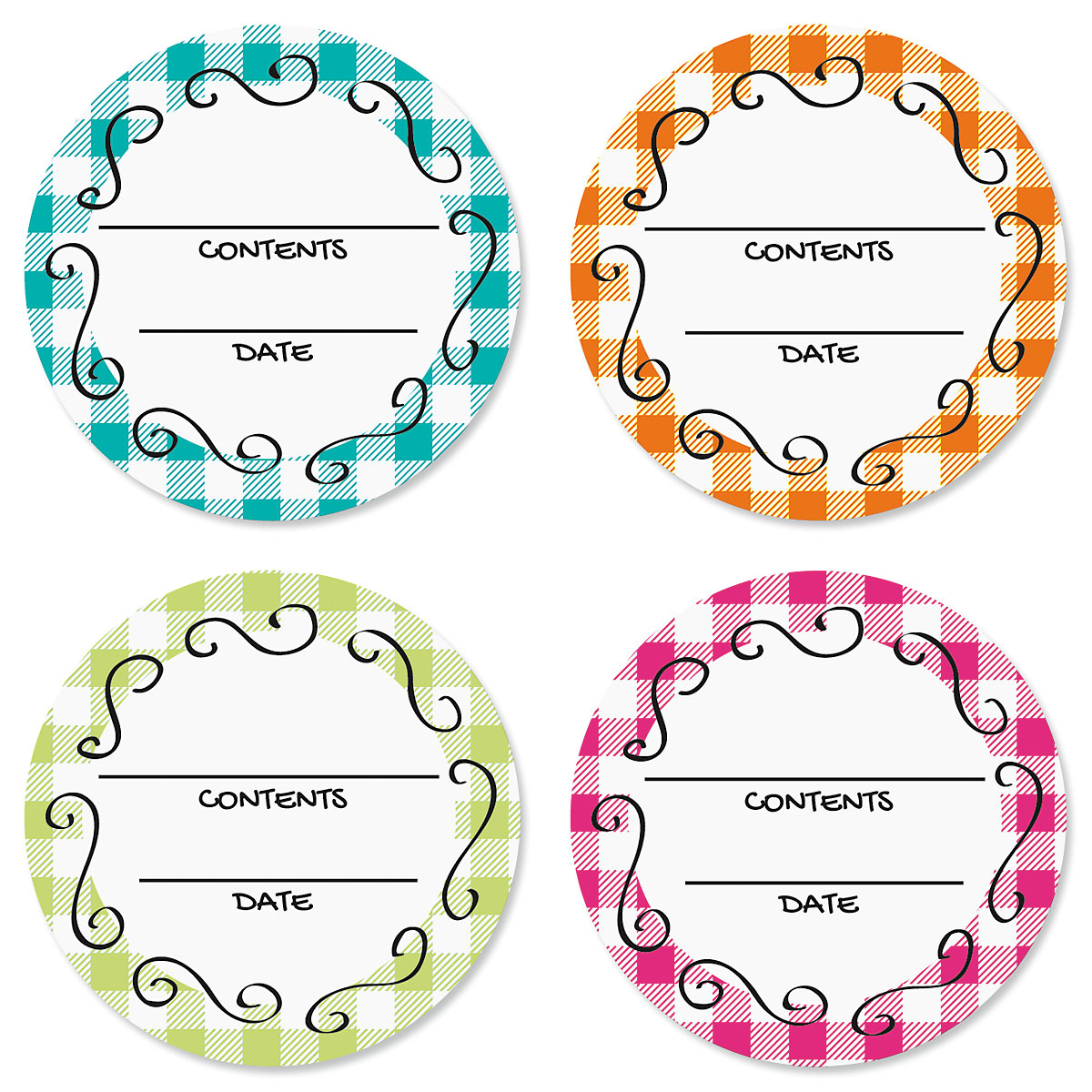 Mason Jar Labels Current Catalog