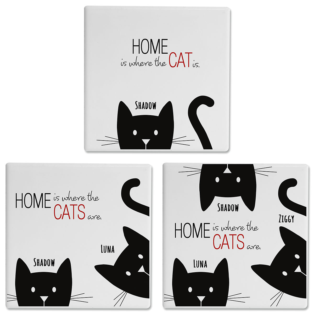 Personalized Cat Coasters Current Catalog