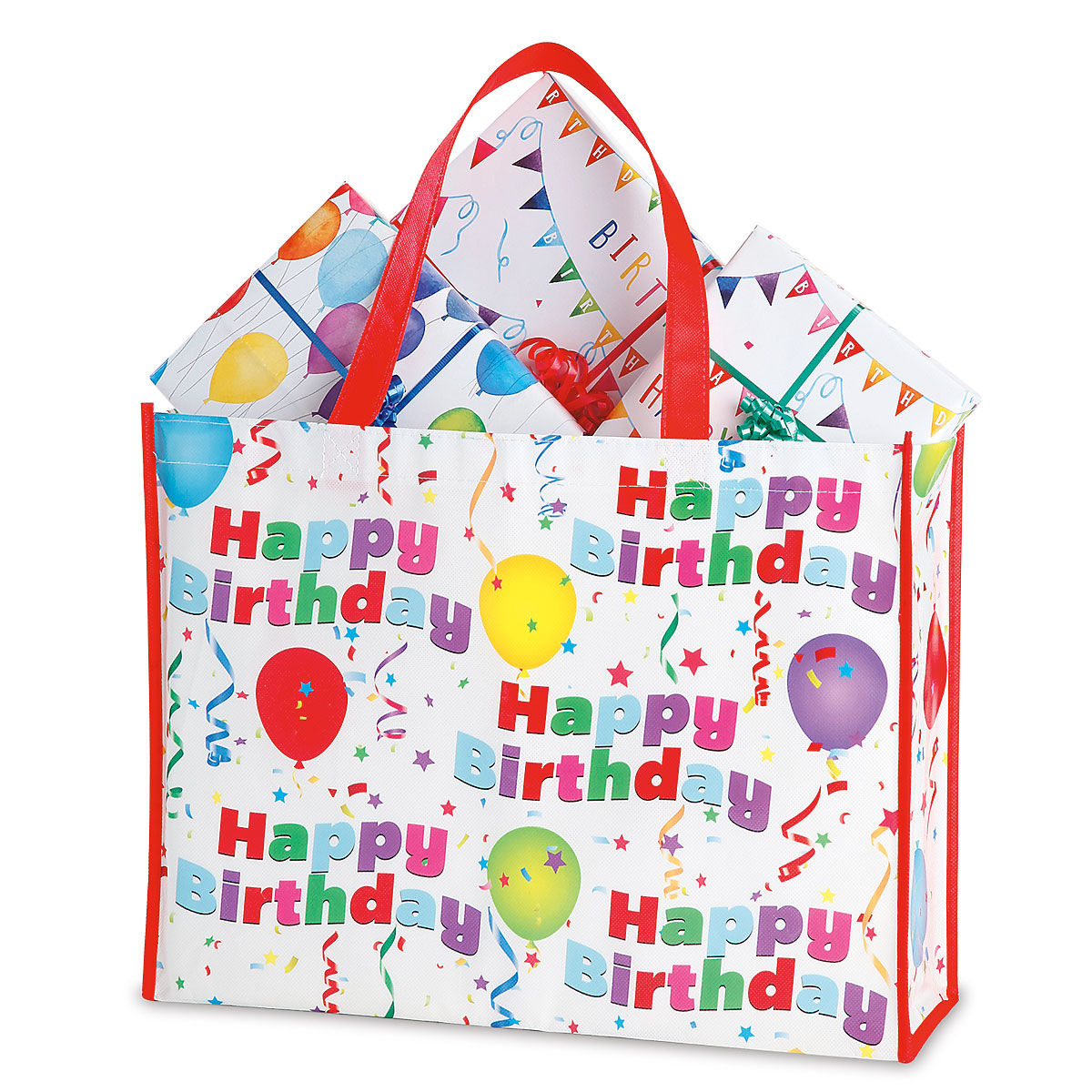 Birthday Large Shopping Tote Bag | Current Catalog