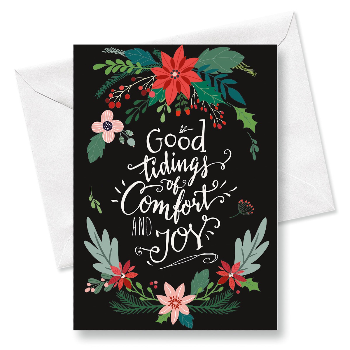 Glad Tidings Of Comfort And Joy Christmas Mug