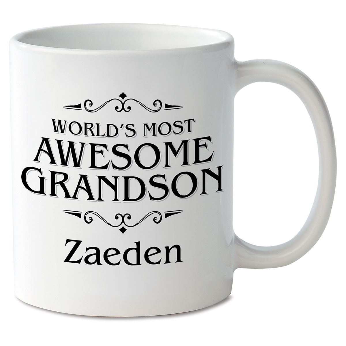 World's Most Awesome Grandson Personalized Mug Current Catalog