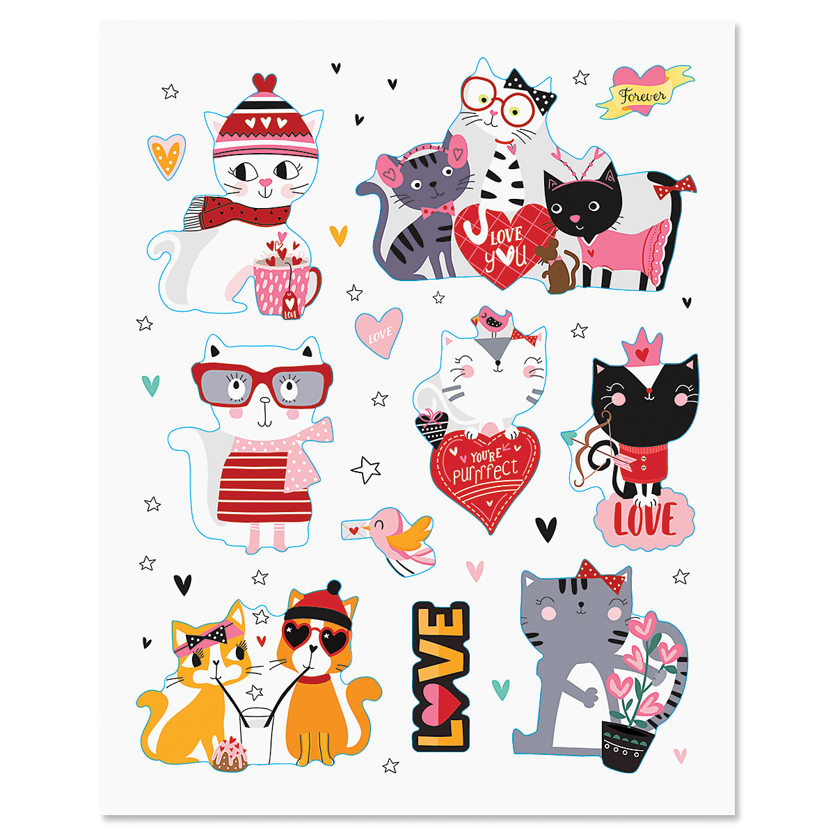 Valentine Cats Magnets | Current Catalog