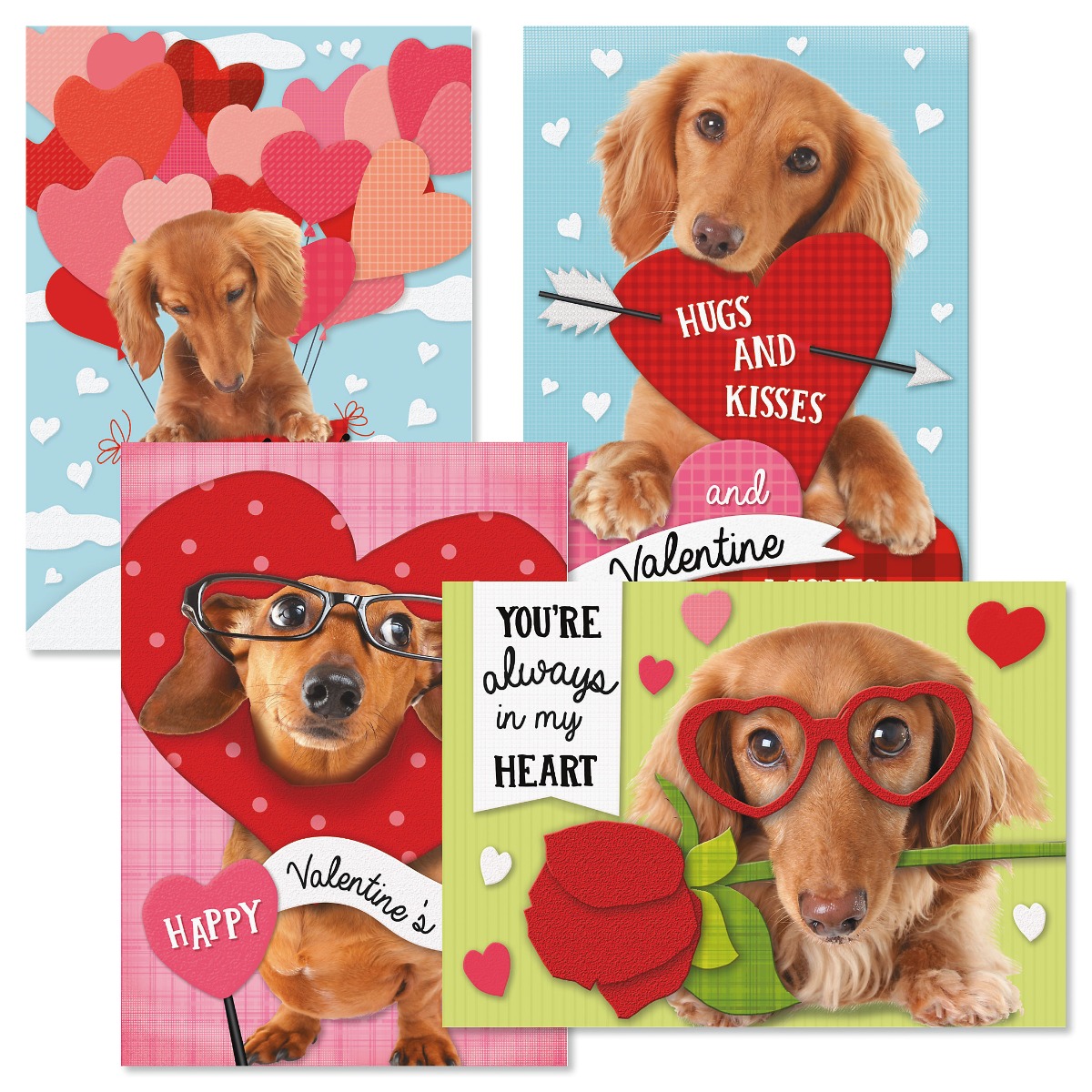 Dachshunds Valentine Cards | Current Catalog