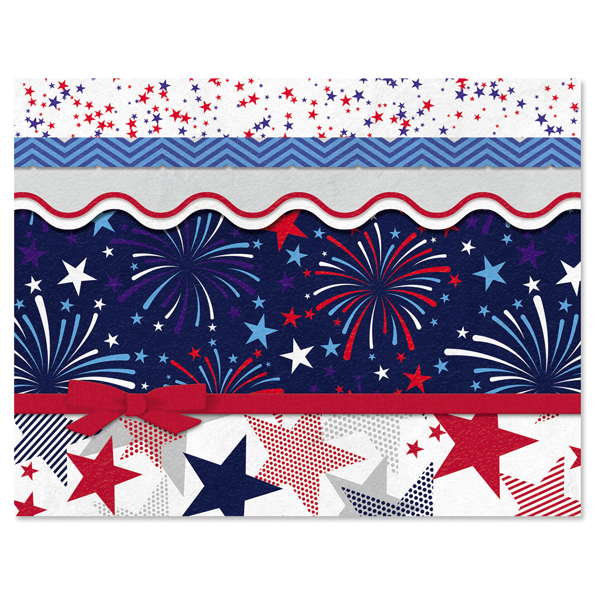Fireworks Patriotic Note Cards | Current Catalog