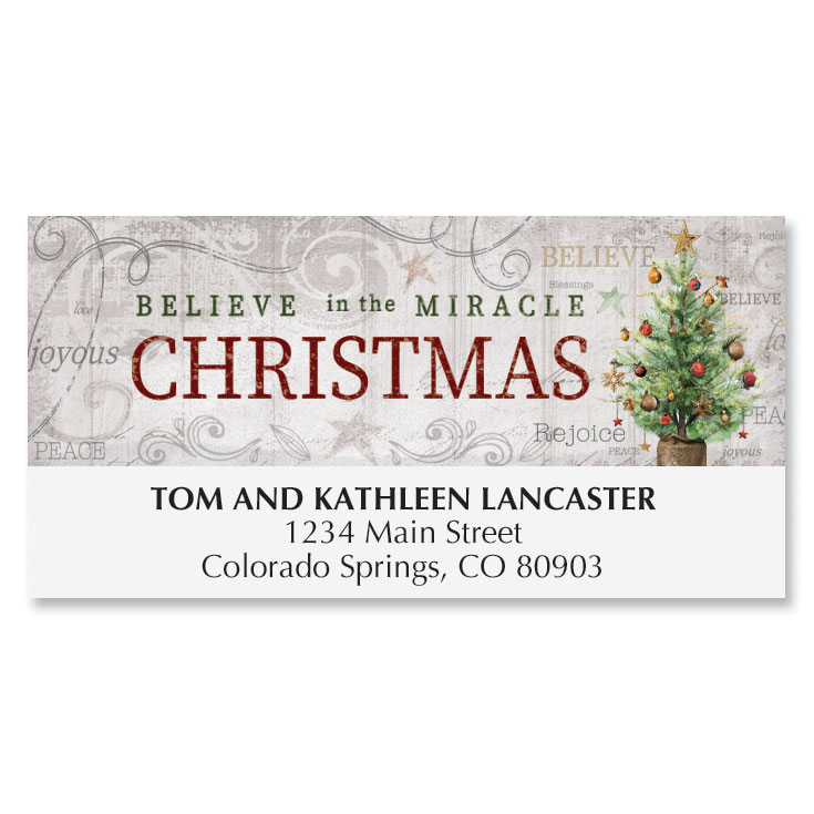 Tiny Tree Deluxe Address Labels | Current Catalog