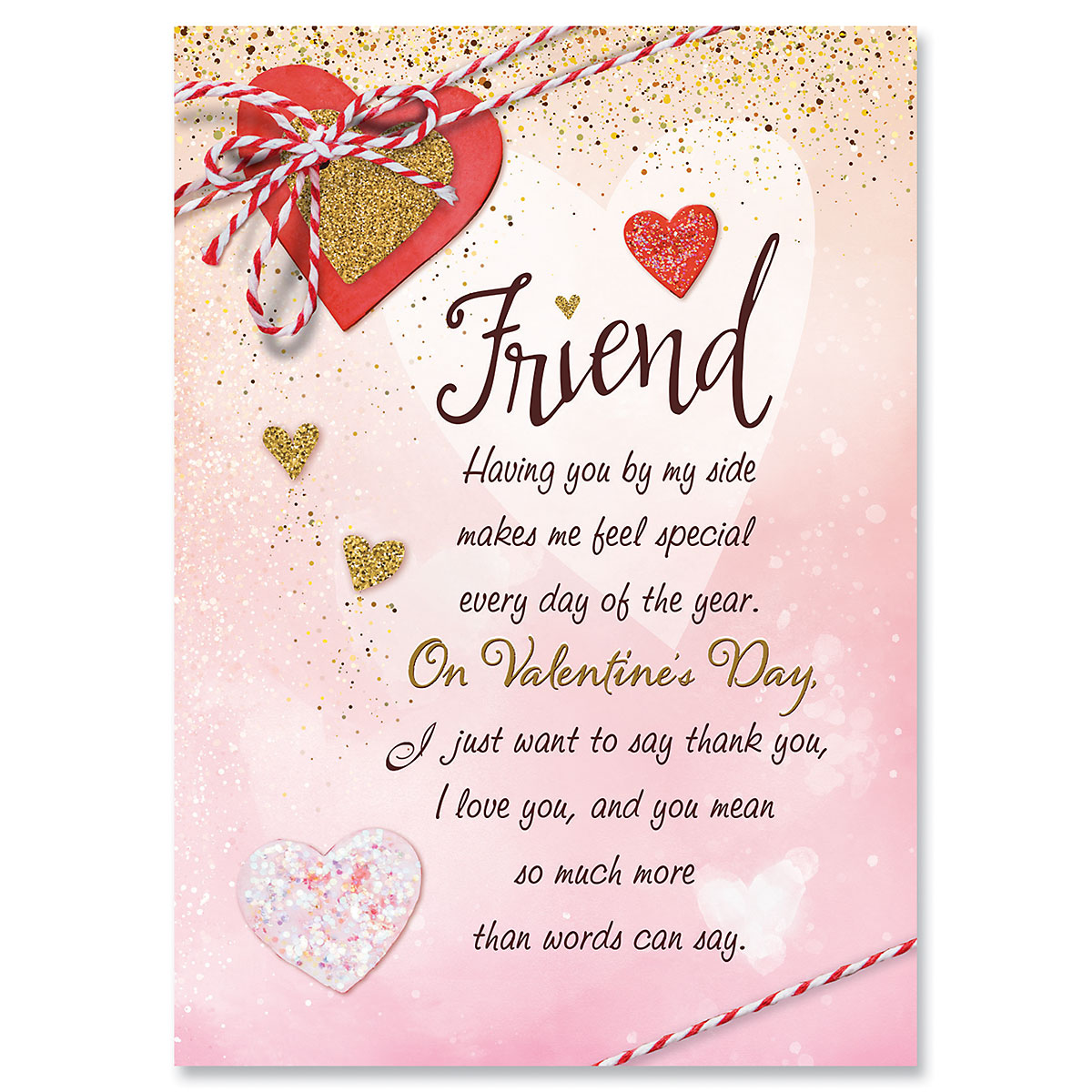 Friend Valentine Card Current Catalog