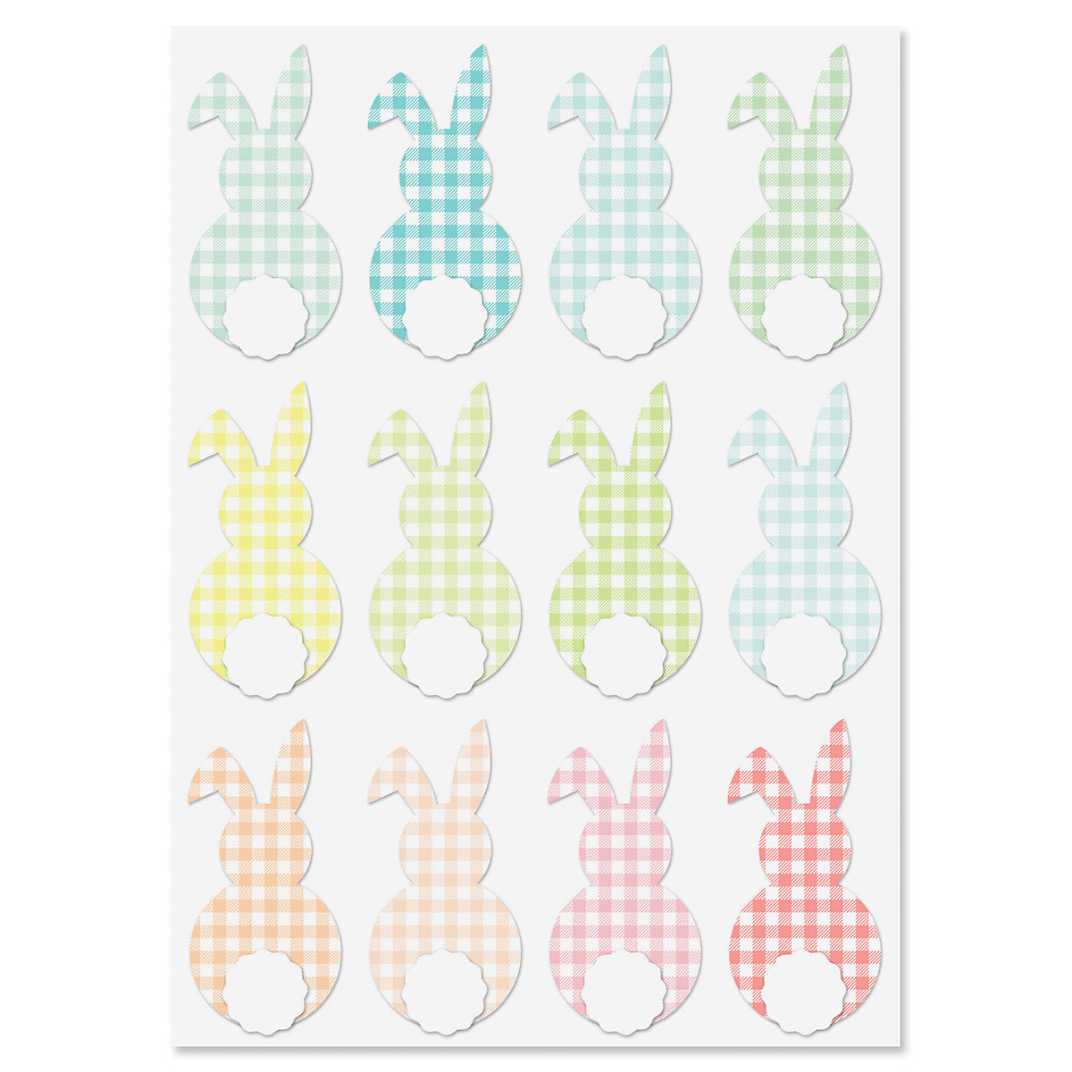 Gingham Bunnies Easter Card | Current Catalog