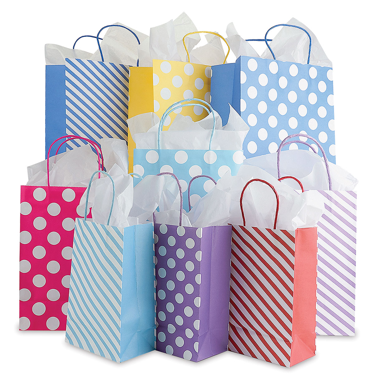 Bright Kraft Gift Bags | Current Catalog