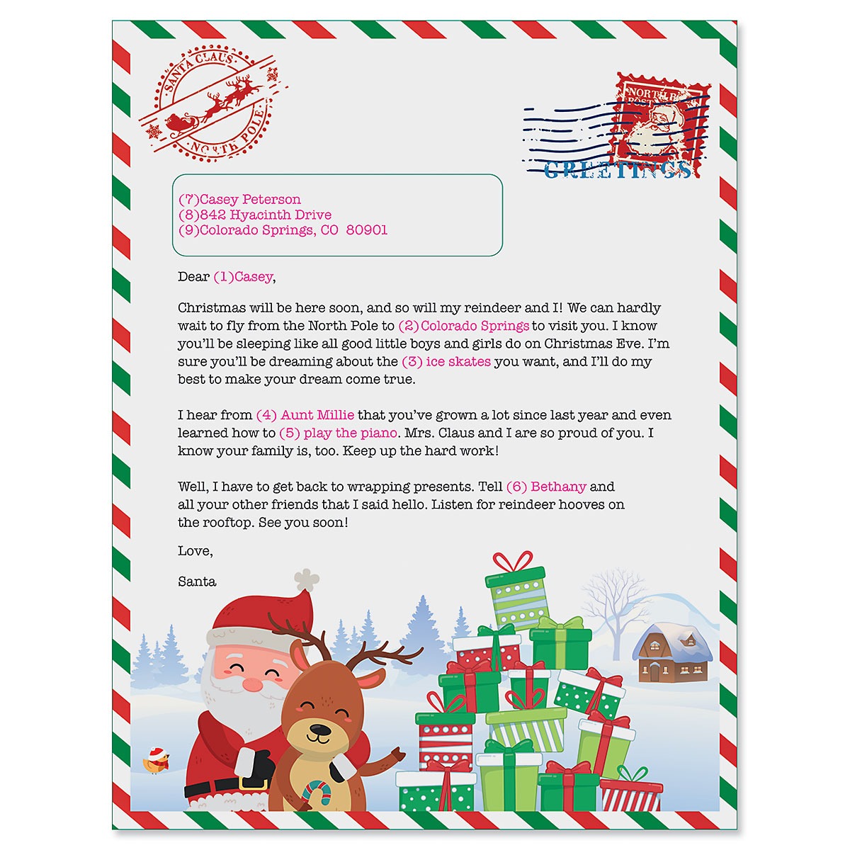 Personalized Santa Letter | Current Catalog