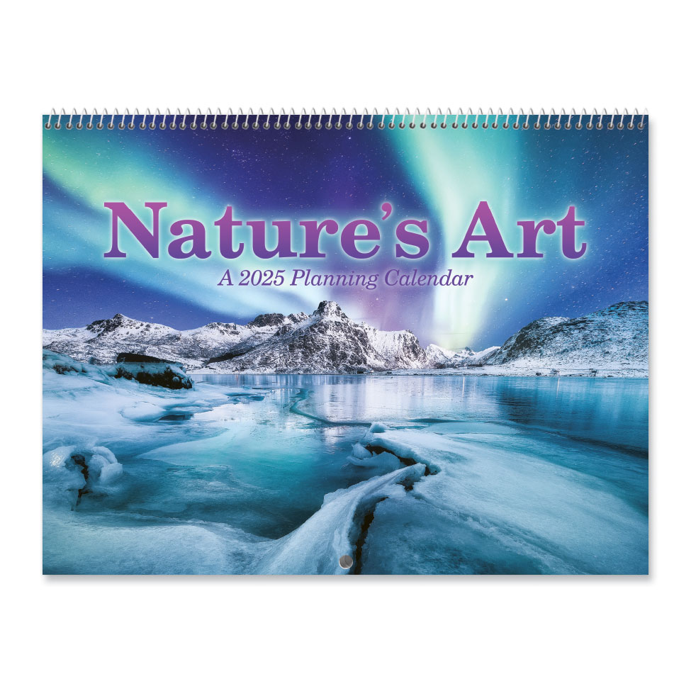 2025 Nature's Art Big Grid Planning Calendar | Current Catalog