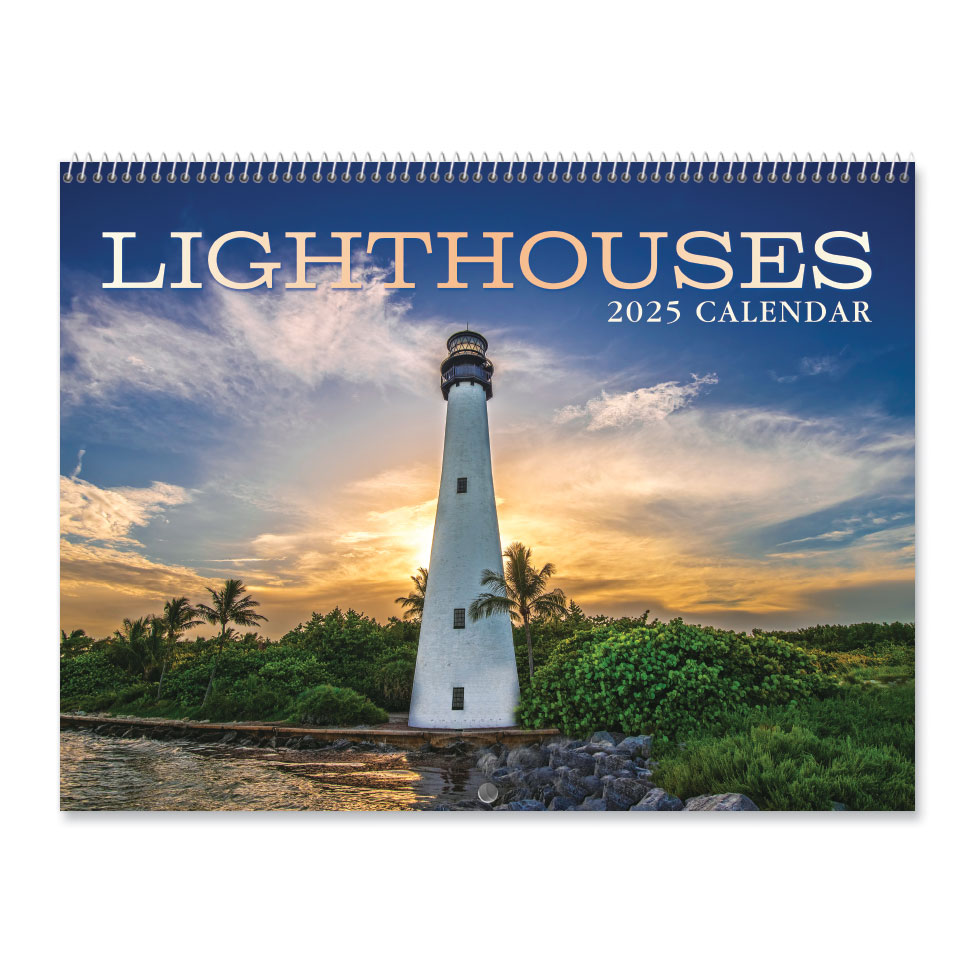 2025 Lighthouses Wall Calendar Current Catalog