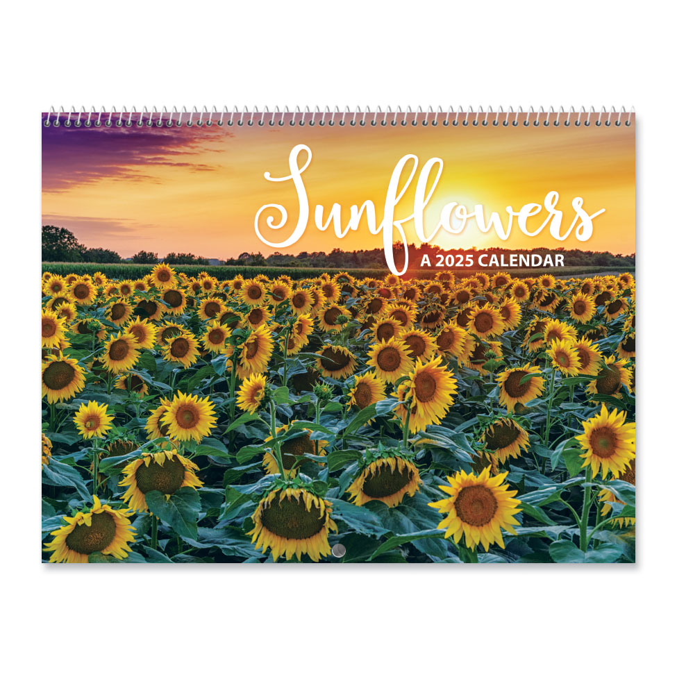 2025 Sunflowers Wall Calendar | Current Catalog