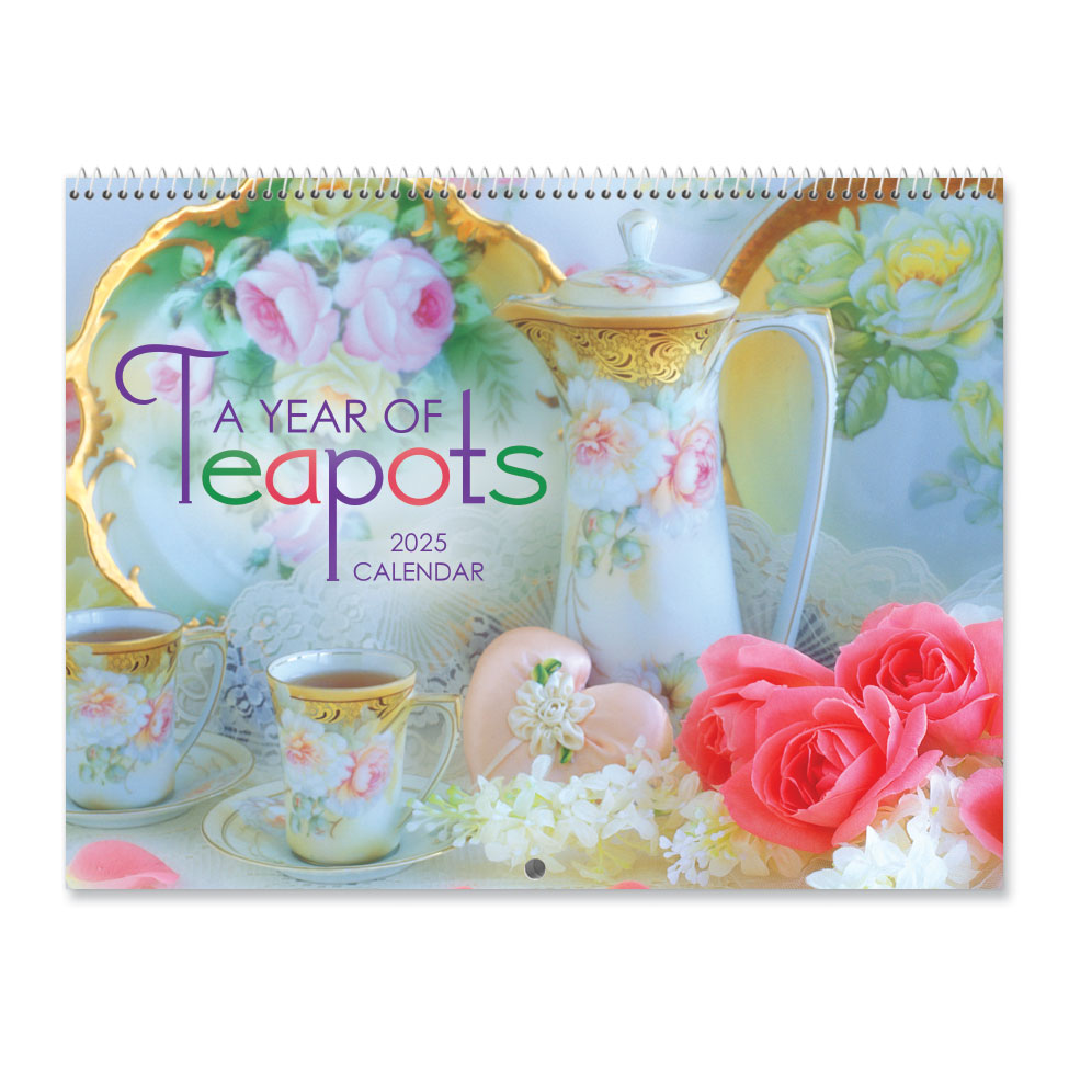 2025 A Year of Teapots Wall Calendar Current Catalog