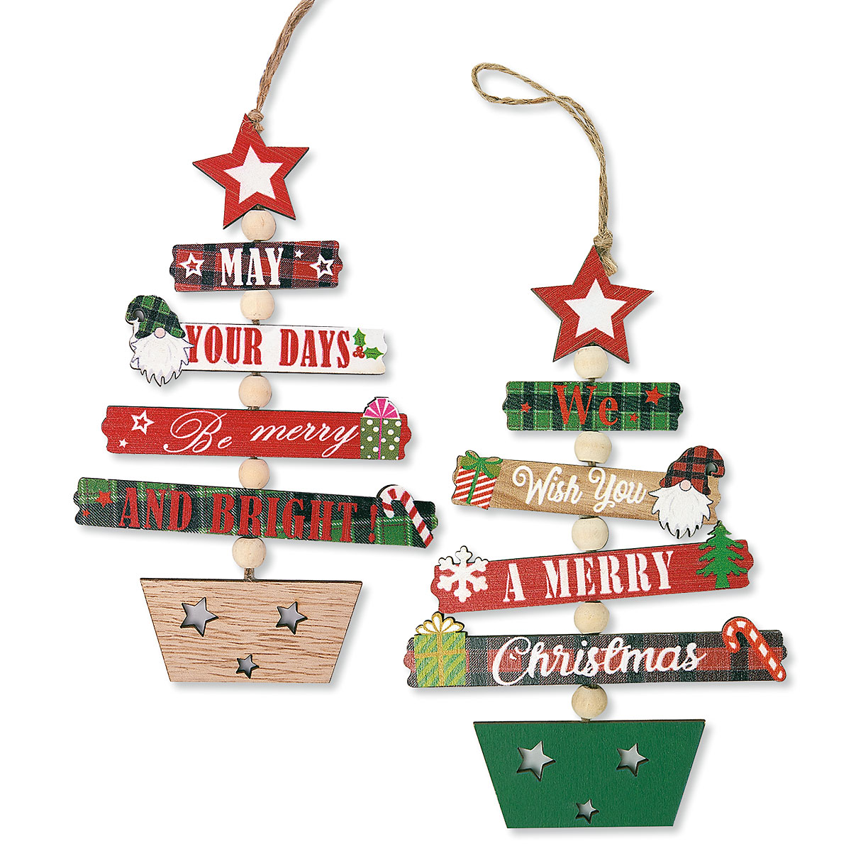 Wooden Christmas Tree Ornaments Current Catalog