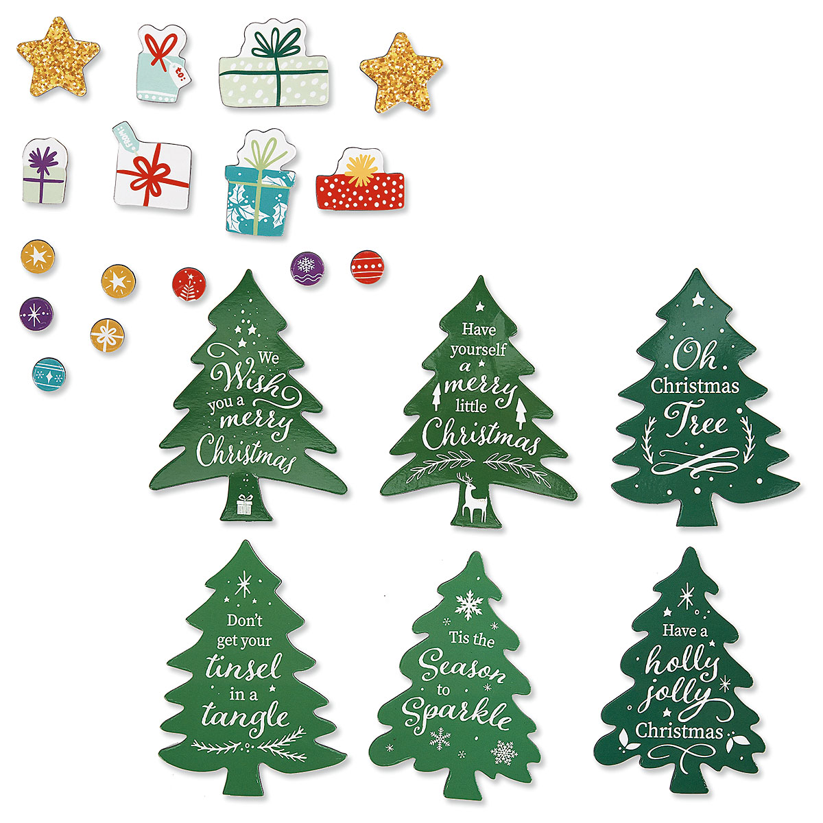 Christmas Trees Flat Magnets | Current Catalog