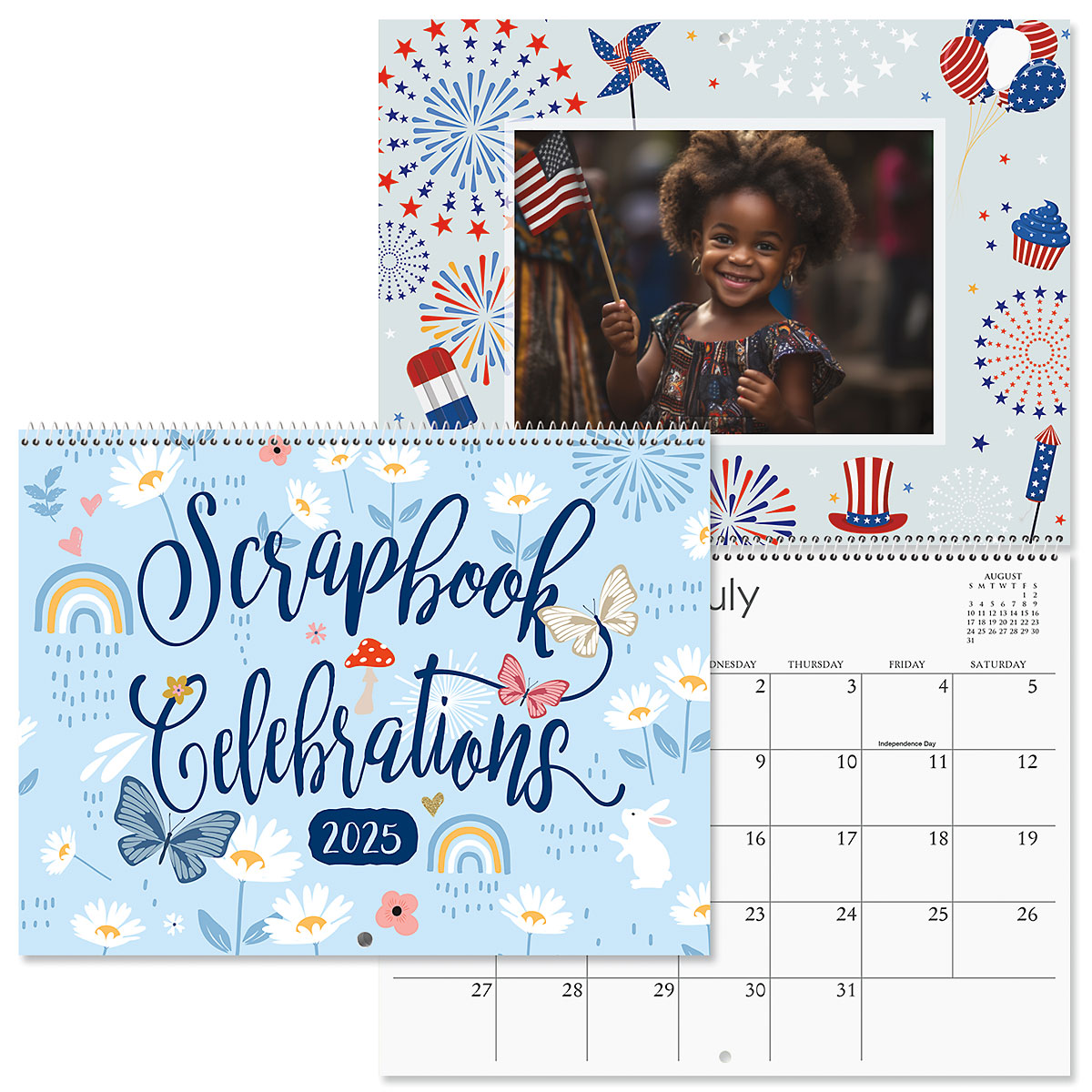 2025 Celebrations Scrapbooking Wall Calendar 622088 Current Catalog