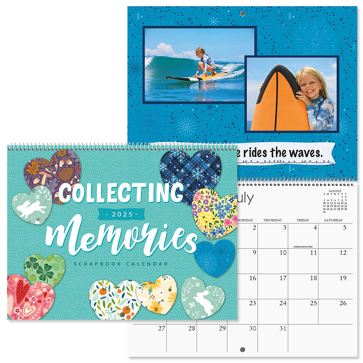 2025 Collecting Memories Scrapbooking Wall Calendar Current Catalog