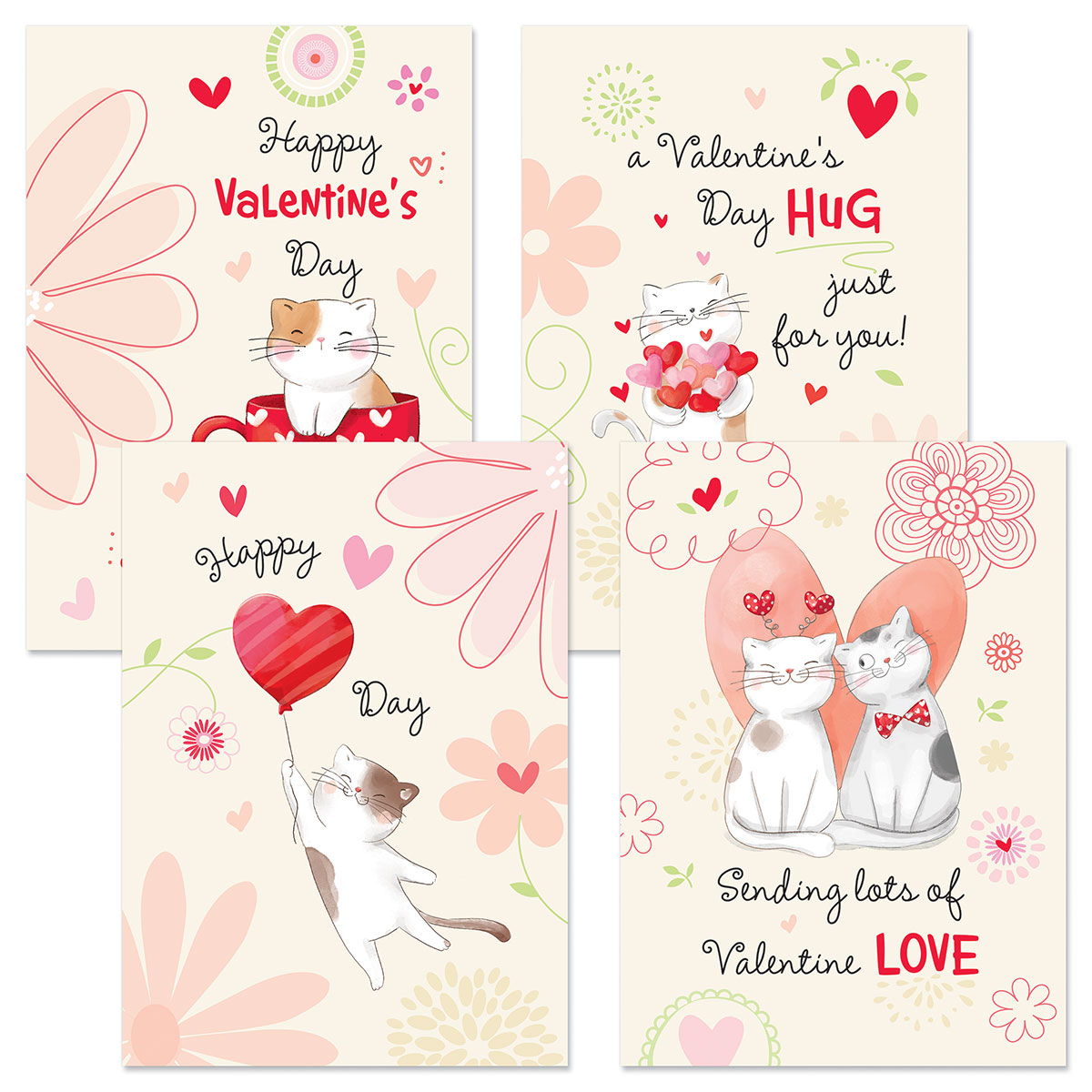 Happy Cats Valentines Day Cards | Current Catalog