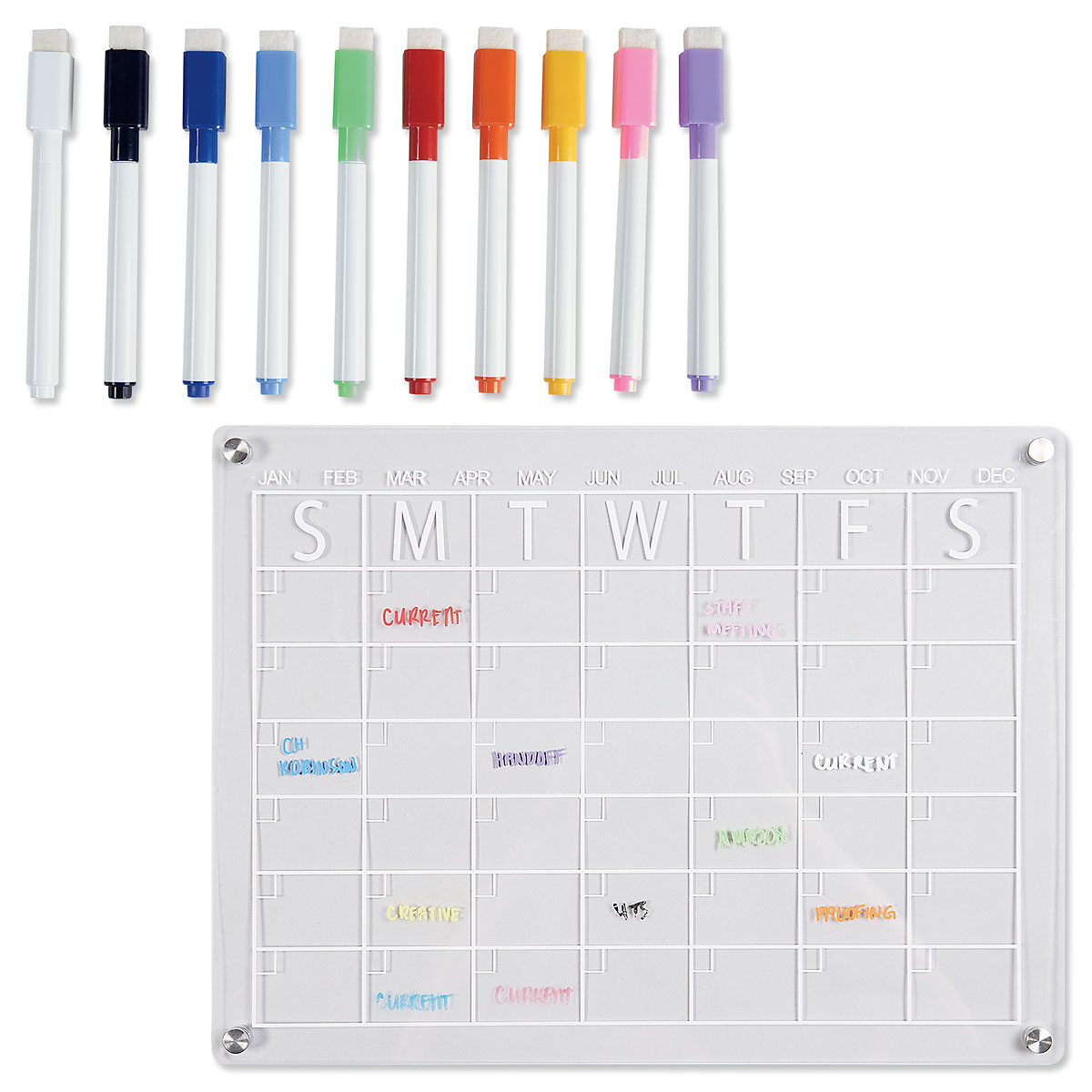 Magnetic Dry Erase Calendar | Current Catalog